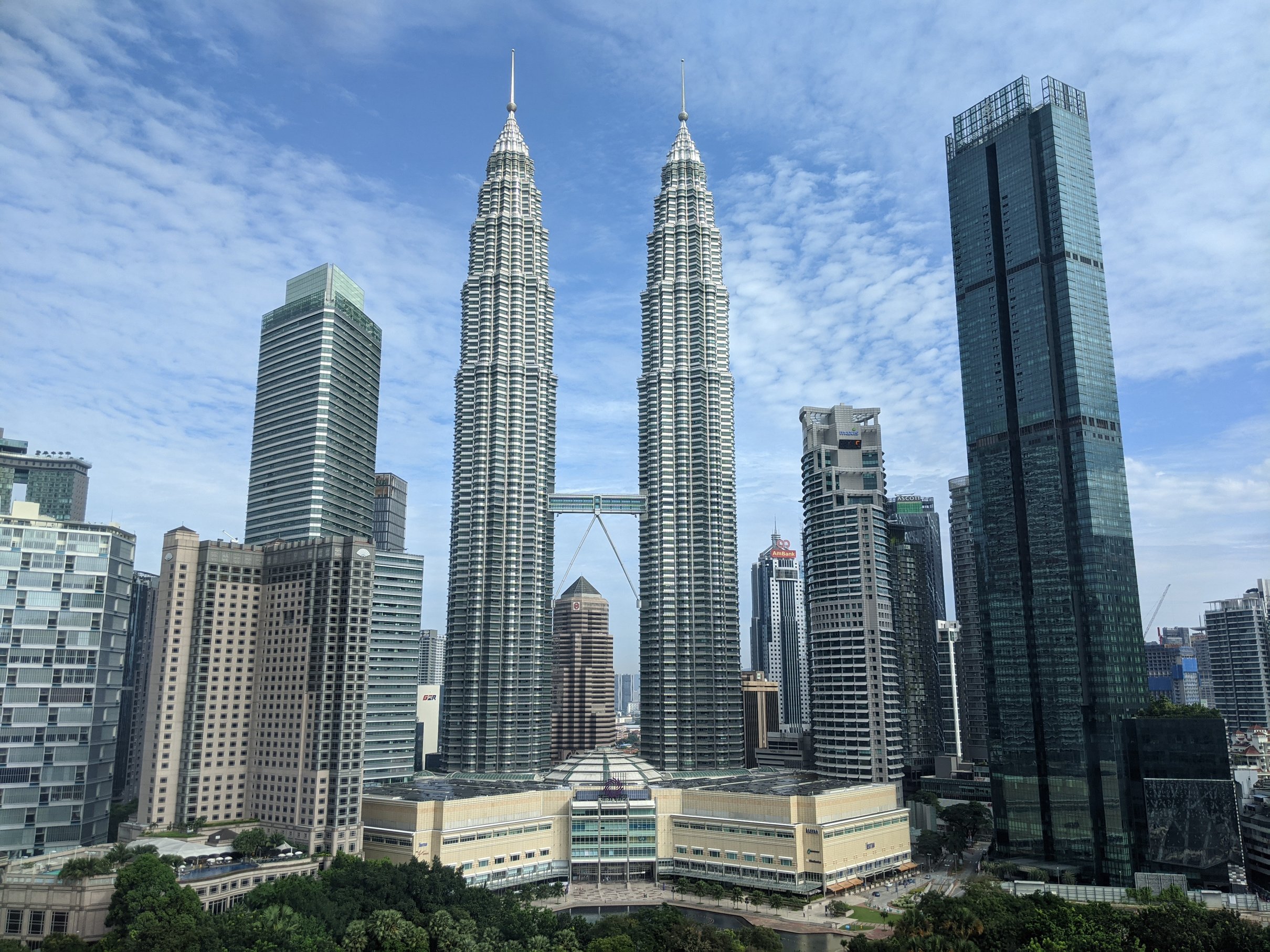 Full Shot of Petronas Towers